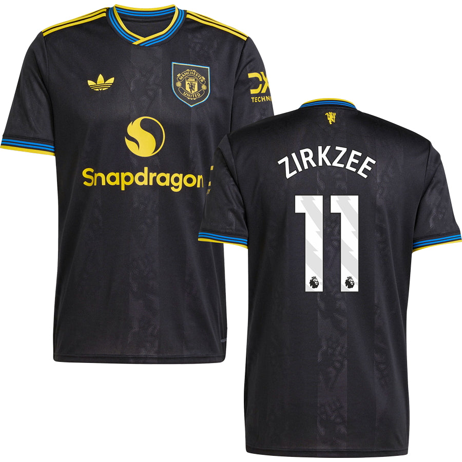 Manchester United #11 ZIRKZEE Third Jersey 2025/26 Adults
