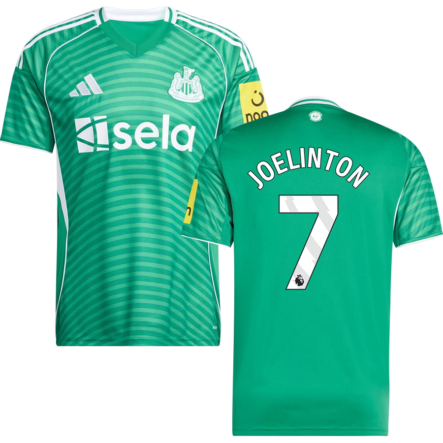Newcastle United FC #7 JOELINTON Away Jersey 2025/26 Adults
