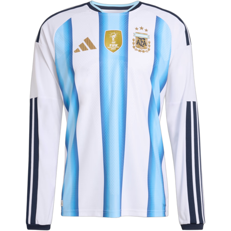Argentina Long Sleeve Home Soccer Jersey World Cup 2026