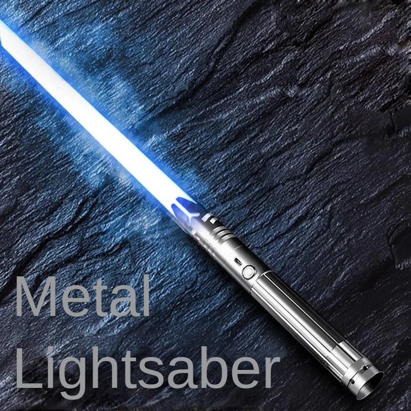 Lightsaber Laser Sword Toys RGB Metal Light Saber 15Color Change Kids Soundfonts Force FX FOC Blaster Toys Jedi Laser Sword Gift